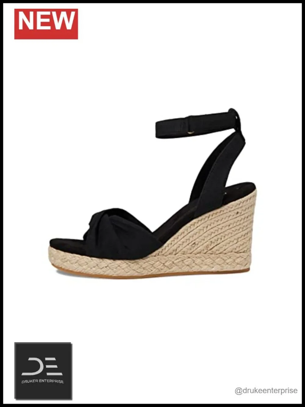 TOMS Marisela Espadrille Wedge Sandals with Ankle Strap